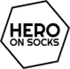 logo hero on socks